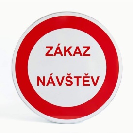 Zákaz návštěv značka